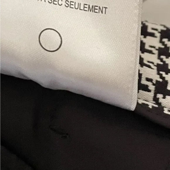 Theory Houndstooth Treeca Cl Winhall Pants 2 XS - Picture 8 of 9